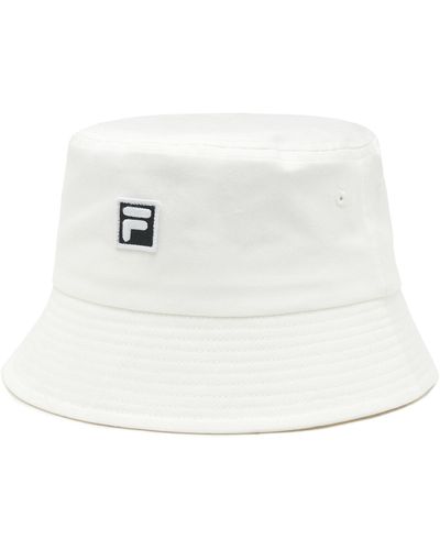 Fila Hut Bizerte Fitted Bucket Hat Fcu0072 Weiß