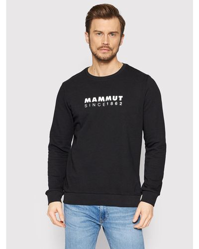 Mammut Sweatshirt Core Logo 1014-04040-0001-115 Regular Fit - Schwarz