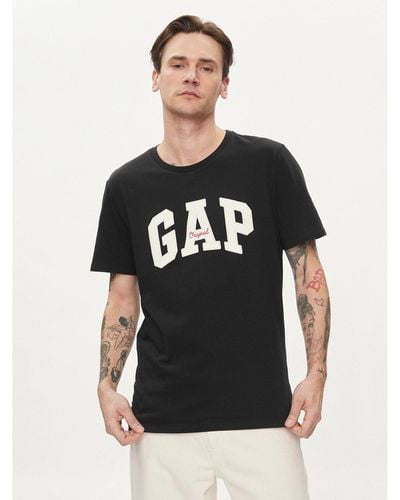 Gap T-Shirt 471777-07 Regular Fit - Schwarz