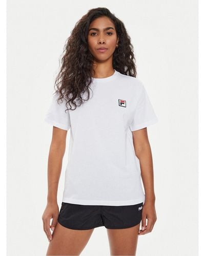 Fila T-Shirt Faw0698 Weiß Regular Fit