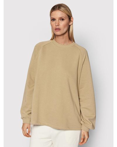 NA-KD Sweatshirt 1100-004329-0052-003 Relaxed Fit - Natur