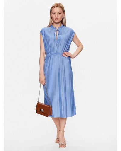 BOSS Kleid Für Den Alltag 50487497 Regular Fit - Blau