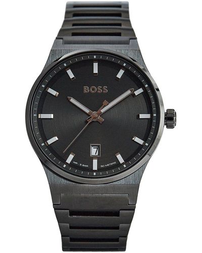 BOSS Uhr Candor 1514078 - Schwarz