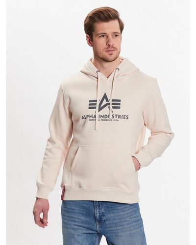 Alpha Industries Sweatshirt Basic 178312 Regular Fit - Natur