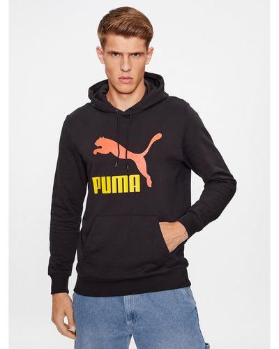 PUMA Sweatshirt Classics 539518 Regular Fit - Schwarz