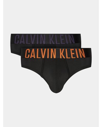 Calvin Klein 2Er-Set Slips 000Nb2598A - Schwarz