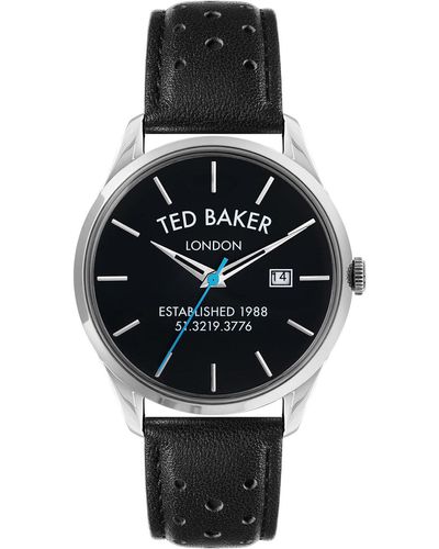Ted Baker Uhr Leytonn Brogue Bkplts201 - Schwarz
