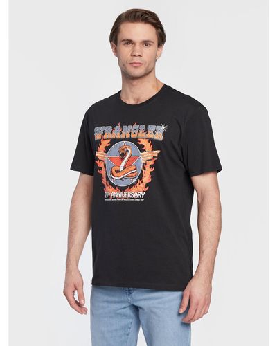Wrangler T-Shirt 112341195 Weiß Relaxed Fit in Weiß für Herren 