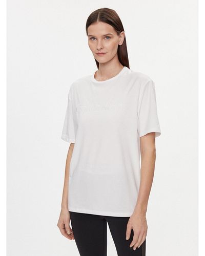 Calvin Klein T-Shirt 000Qs7069E Weiß Relaxed Fit