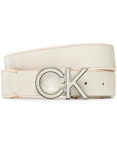 Calvin Klein Damengürtel Re-Lock Saff Ck 3Cm Belt Saff K60K609982 - Natur