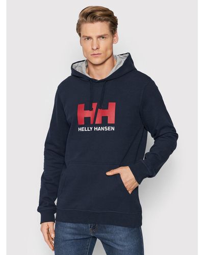 Helly Hansen Sweatshirt Hh Logo 33977 Regular Fit - Blau