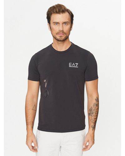 EA7 T-Shirt 6Rpt42 Pjjfz 1200 Regular Fit - Blau