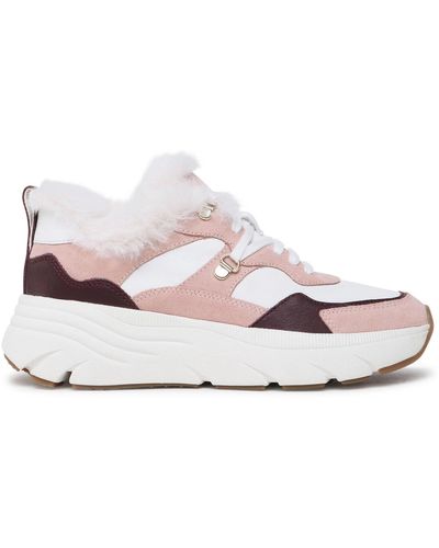 Geox Sneakers D Diamanta D36Ufc 08522 C1Z8Z Weiß - Pink