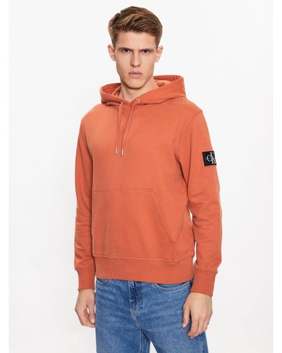 Calvin Klein Sweatshirt J30J323430 Regular Fit - Orange
