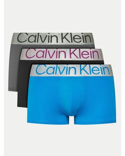Calvin Klein 3Er-Set Boxershorts 000Nb3074A - Blau