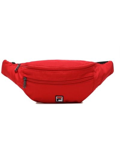 Fila Gürteltasche Boshan Double Layer Zipper Waistbag Fbu0082 - Rot