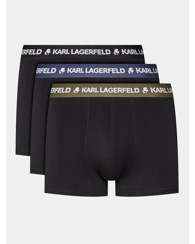 Karl Lagerfeld 3Er-Set Boxershorts 240M2108 - Schwarz