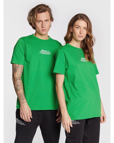 Ellesse T-Shirt Russano Sgp16251 Grün Regular Fit
