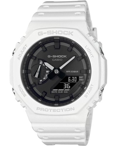 G-Shock Uhr Ga-2100-7Aer Weiß - Mehrfarbig