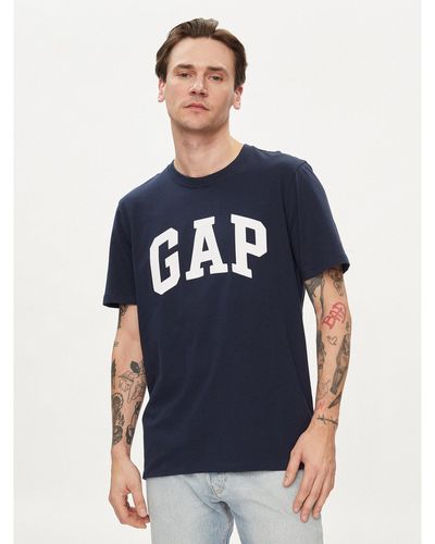 Gap T-Shirt 856659-04 Regular Fit - Blau