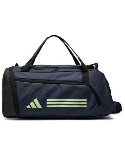 adidas Tasche Essentials 3-Stripes Duffel Bag Ir9821 - Blau