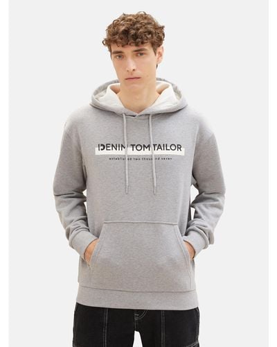 Tom Tailor Sweatshirt 1038755 Regular Fit - Grau