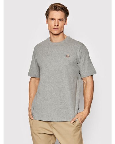 Dickies T-Shirt Mapleton Dk0A4Xdbgym Regular Fit - Grau