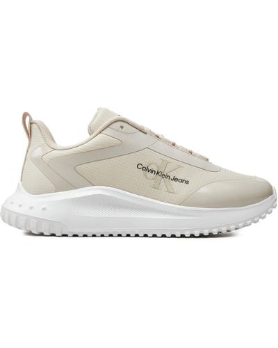 Calvin Klein Sneakers Eva Runner Low Lace Mix Ml Wn Yw0Yw01442 - Grau