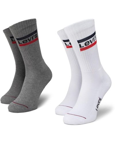 Levi's 2Er-Set Hohe -Socken 37157-0151 - Grau