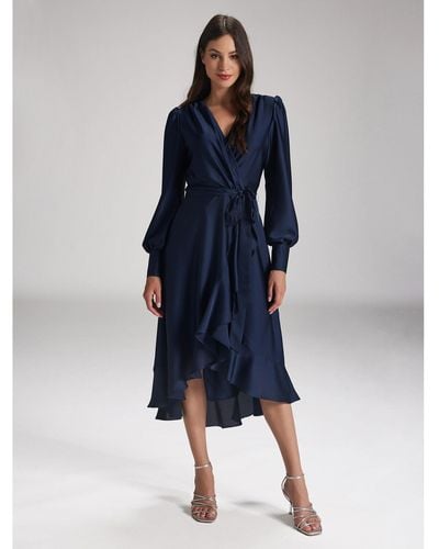 Swing Coctailkleid 5Ae29200 Relaxed Fit - Blau