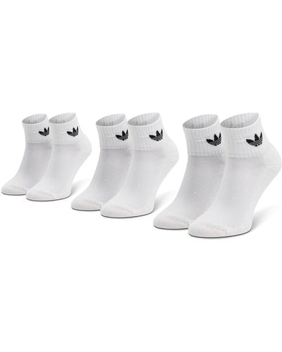 adidas 3Er-Set Hohe -Socken Mid-Cut Crew Ft8529 Weiß