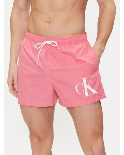 Calvin Klein Badeshorts Km0Km00967 Regular Fit - Pink