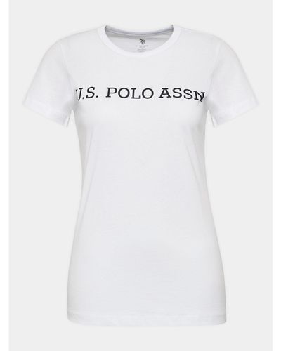 U.S. POLO ASSN. T-Shirt 16595 Weiß Regular Fit