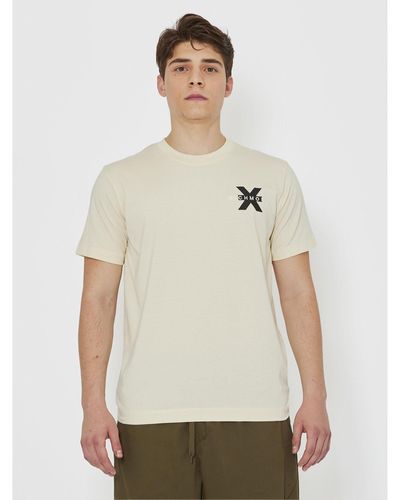 Richmond X T-Shirt Sween Ump24057Ts Regular Fit - Natur