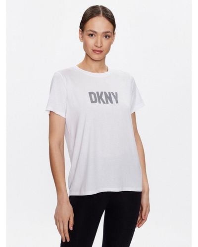 DKNY T-Shirt Dp2T6749 Weiß Classic Fit