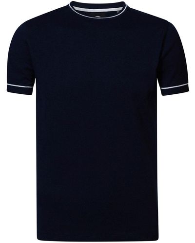 Petrol Industries T-Shirt M-1030-Kwr204 Slim Fit - Blau