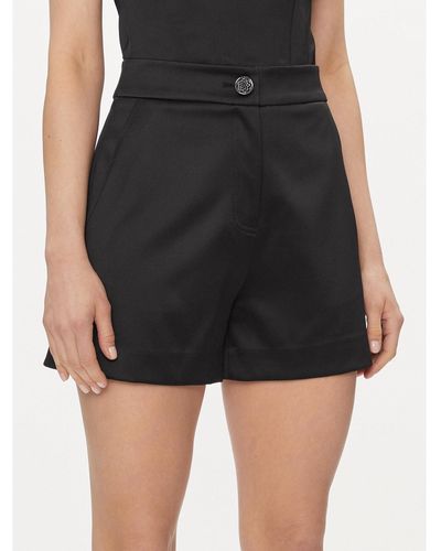 Guess Stoffshorts Aurora W4Gd56 Wfj02 Relaxed Fit - Schwarz
