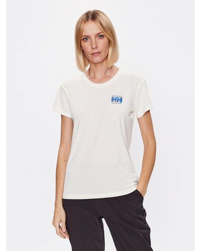 Helly Hansen T-Shirt 63083 Regular Fit - Weiß
