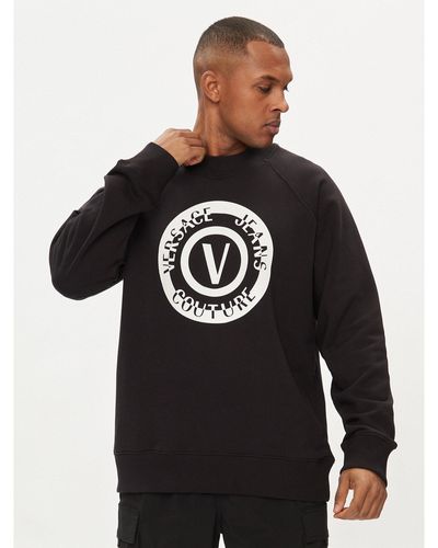 Versace Sweatshirt 76Gait06 Regular Fit - Schwarz