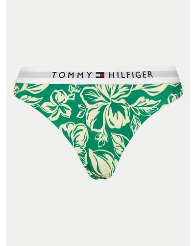 Tommy Hilfiger Bikini-Unterteil Uw0Uw05365 Grün