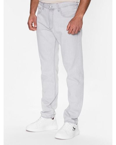Calvin Klein Jeans J30J322797 Straight Fit - Weiß