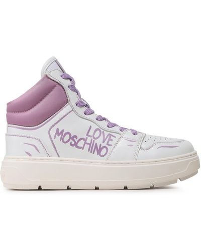 Love Moschino Sneakers Ja15264G1Giaa10C Weiß - Mehrfarbig