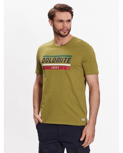 Dolomite T-Shirt 289177-1406 Regular Fit - Grün