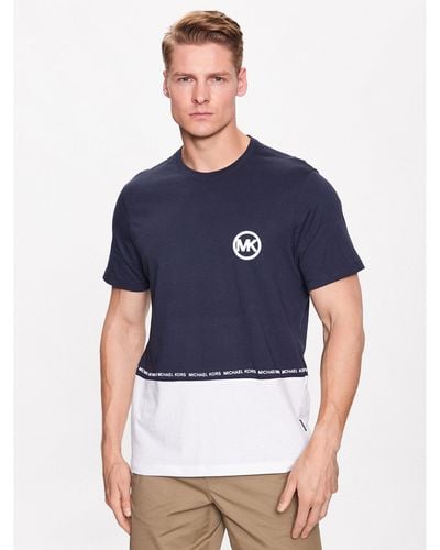 Michael Kors T-Shirt Cs351I7Fv4 Regular Fit - Blau