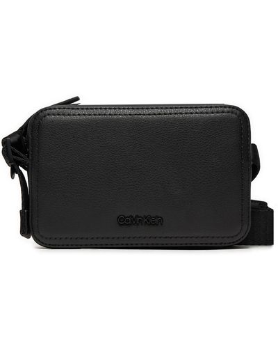 Calvin Klein Umhängetasche Minimal Focus Camera Bag S K50K511850 - Schwarz