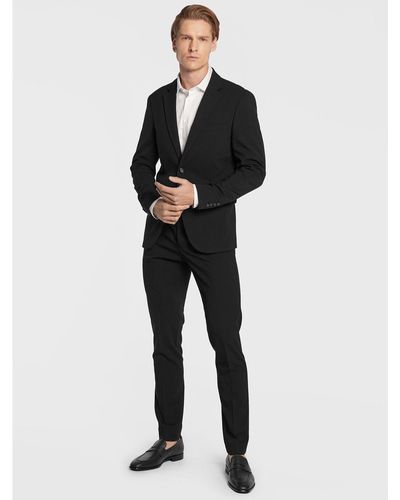 Lindbergh Anzug 30-61040 Slim Fit - Schwarz