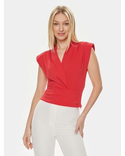 MARCIANO BY GUESS Bluse 4Ggp04 6230Z Slim Fit - Rot