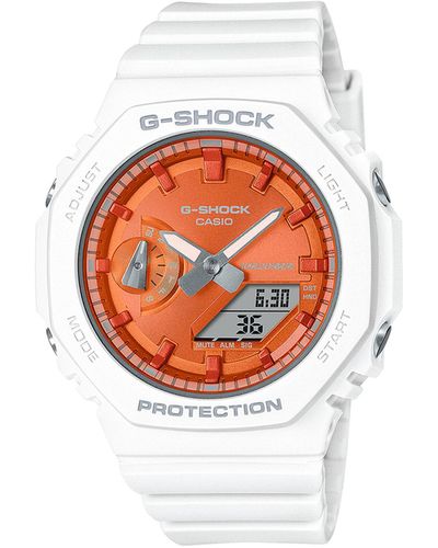 G-Shock Uhr Sparkle Of Winter Gma-S2100Ws-7Aer Weiß - Orange
