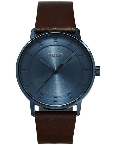 HUGO Uhr Ensure 1530269 - Blau