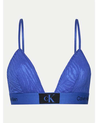 Calvin Klein Bralette-Bh 000Qf7377E - Blau